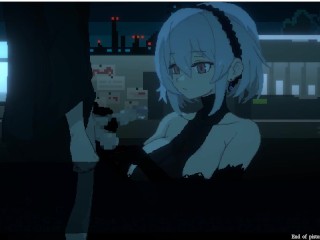 DECOY - The best handjob scene 2b nier automata hentai