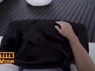 POV - Horny petite slut Oxana Chic fucks you for release