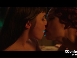 Lesbian couple tastes cock for the first time - The Ultimate Kink on XConfessions by Erika Lust