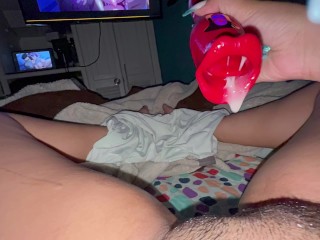 she loves giving herself pleasure addicted to hentai😮‍💨super creamy pussy