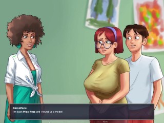 Summertime Saga Sex Game Miss Ross Sex Scenes Gameplay [18+]