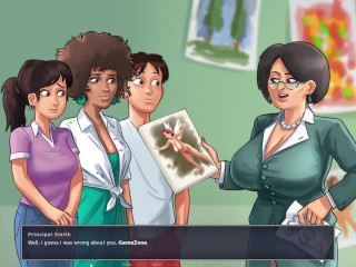 Summertime Saga Sex Game Miss Ross Sex Scenes Gameplay [18+]