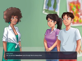 Summertime Saga Sex Game Miss Ross Sex Scenes Gameplay [18+]