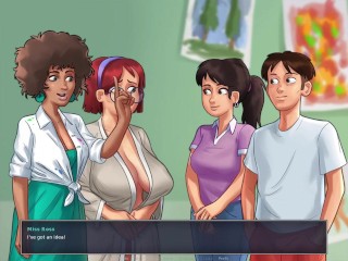 Summertime Saga Sex Game Miss Ross Sex Scenes Gameplay [18+]