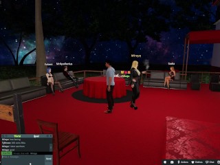 having fun with Mistress Mireye in 3DXchat world