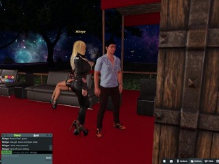 having fun with Mistress Mireye in 3DXchat world