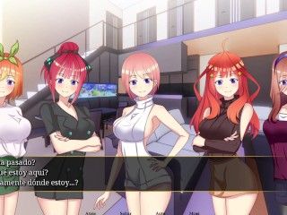 UN JUEGO PARA FOLLAR A TODAS LAS QUINTILLIZAS - WAIFUS MISSION V2 - [Gameplay + Descarga]