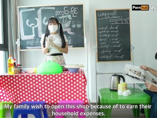 မြမြ ထမင်းသုပ်ဆိုင်ဖွင့်ပြီ / Burmese Salad Shop