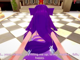 Scáthach-Skadi first fuck on throne | 1 | TYPE-MOON | Full & FPOV on Patreon: Fantasyking3