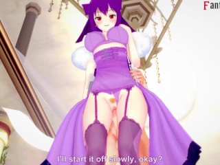 Scáthach-Skadi first fuck on throne | 1 | TYPE-MOON | Full & FPOV on Patreon: Fantasyking3