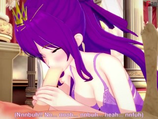 Scáthach-Skadi sucking and sex | 2 | TYPE-MOON | Full & FPOV on Patreon: Fantasyking3