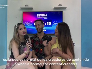 Casting Porno - El Cuervo hace un Trio con DivinaMaruuu y Silver Jinx