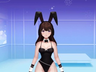 Bunny Vtuber Reacts to SeventyFive3D - Arlecchino and Kafka [Hentai]