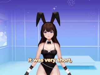 Bunny Vtuber Reacts to SeventyFive3D - Arlecchino and Kafka [Hentai]