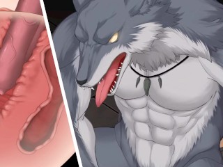 ED 2 - Cute elven with big breasts fucked by werewolf