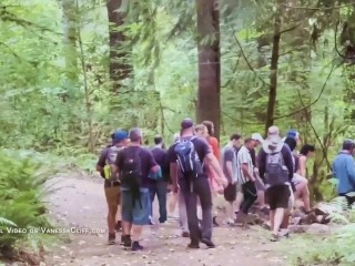 19 Hikers Fucking in the Forest - Dirty Cum Kisses & Anal - Cliff Media