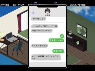 【#02 秘湯ガール実況】混浴温泉で他の人にばれないよう手コキされたり、自宅風呂でイチャラブエッチしたり。(ドットアニメーションエロゲー バック・寝側位等)