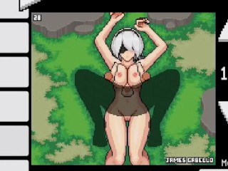 game about 2B pixel version from James Cabello