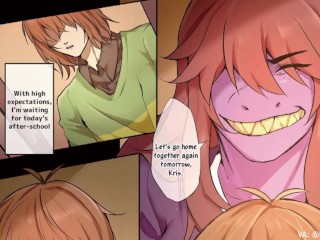 Kris Has To Fuck Susie To Remove The Curse | DELTARUNE HENTAI