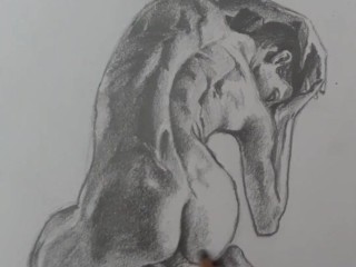 how to draw women figure #art #drawing #sketch #figure #graphite_pencil #poses=