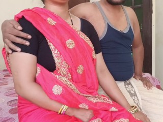 Indian village Newly married housewife enjoy her husband in hard-core sex and sucking dick in mouth