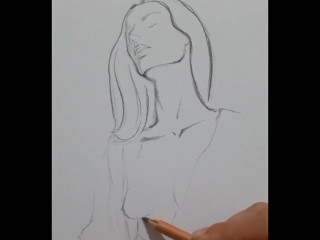 how to draw figure #art #drawing #portrait #sketch #figure #poses=