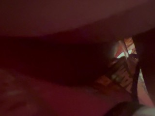 Peeing my boxers - viewed from inside!