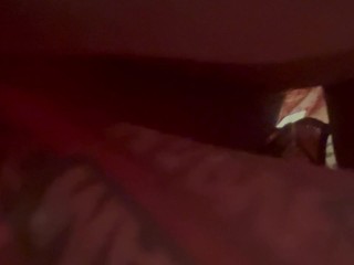 Peeing my boxers - viewed from inside!