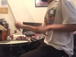 parents moaning in the other room while i'm playing drums 20