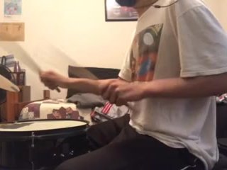 parents moaning in the other room while i'm playing drums 20