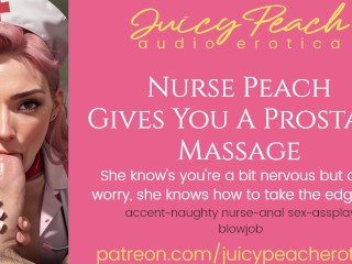 Nurse Peach Gives You a Prostate Massage