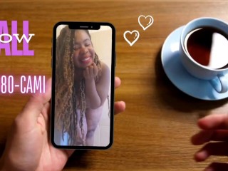 Big Booty Ebony BBW Ass Spreading, Clapping & Twerking w/ Sound - Cami Creams