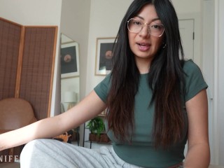Stress management with Big Titty Step Sis - Cami Strella