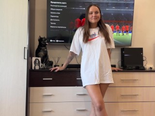 First double penetration of a beautiful sexwife💦