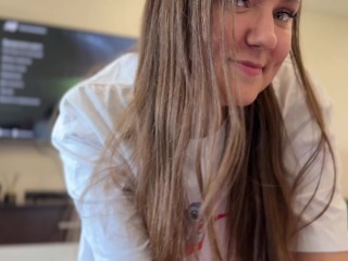 First double penetration of a beautiful sexwife💦