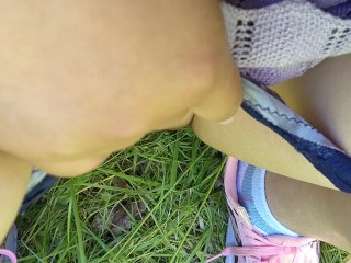 【主観】野外放尿しちゃう変態日本人女性♥️