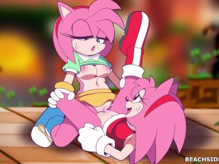 Amy Rose x Rose [Animated Loop]