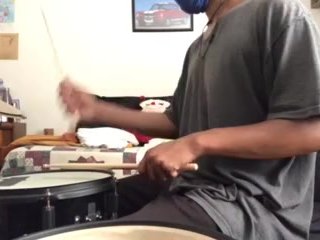 parents moaning in the other room while i'm playing drums 45