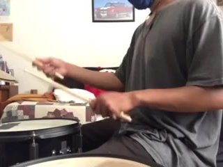 parents moaning in the other room while i'm playing drums 45