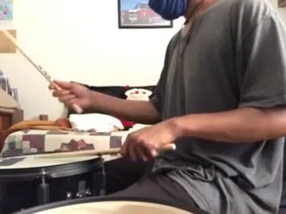 parents moaning in the other room while i'm playing drums 45