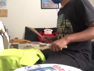 parents moaning in the other room while i'm playing drums 47