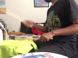 parents moaning in the other room while i'm playing drums 47