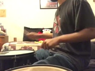 parents moaning in the other room while i'm playing drums 48