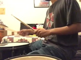 parents moaning in the other room while i'm playing drums 48