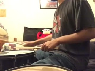 parents moaning in the other room while i'm playing drums 48