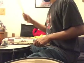 parents moaning in the other room while i'm playing drums 48