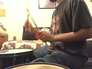 parents moaning in the other room while i'm playing drums 48