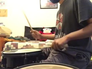 parents moaning in the other room while i'm playing drums 49
