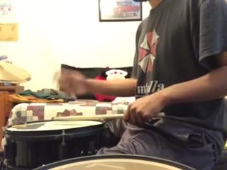 parents moaning in the other room while i'm playing drums 49