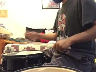 parents moaning in the other room while i'm playing drums 49